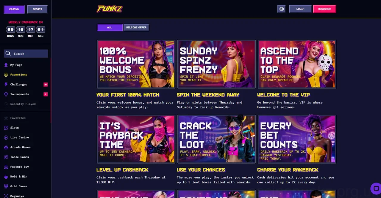 Casinopunkz Casino